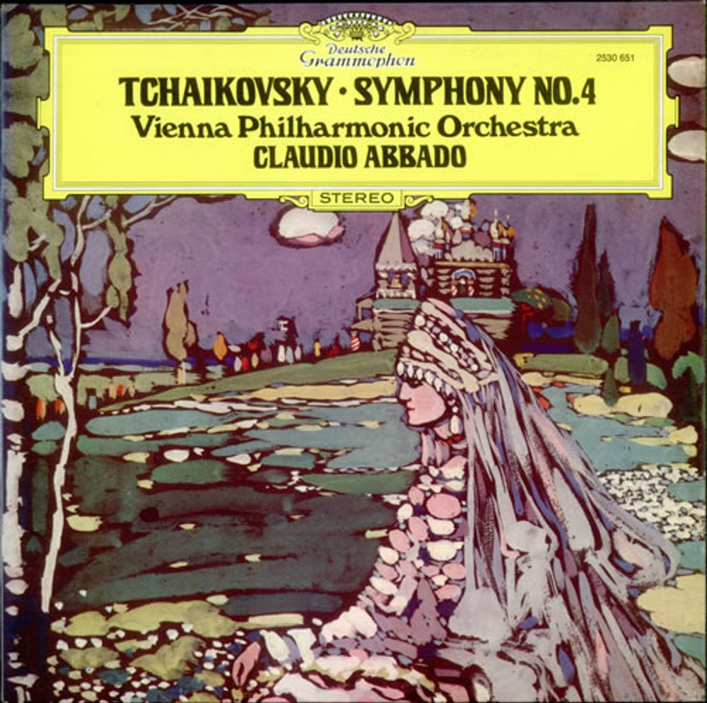 Pyotr Ilyich Tchaikovsky Symphony No. 4 UK vinyl LP album (LP record) 2530651