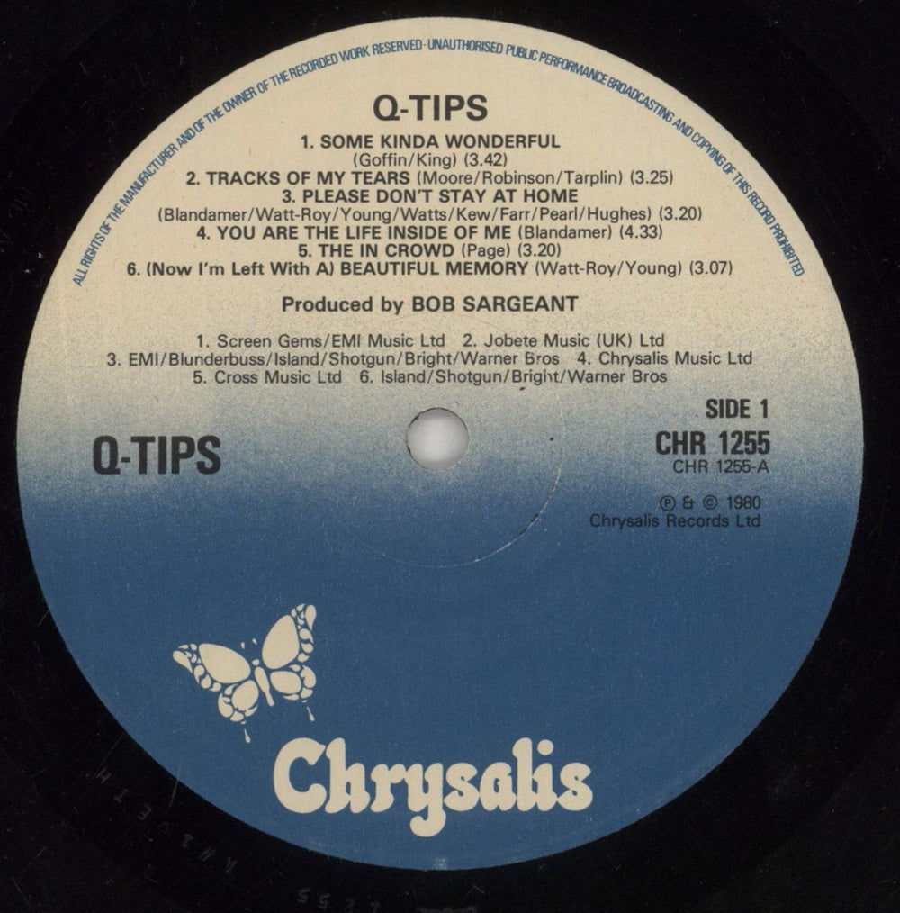 Q-Tips Q-Tips UK vinyl LP album (LP record) QTILPQT289025