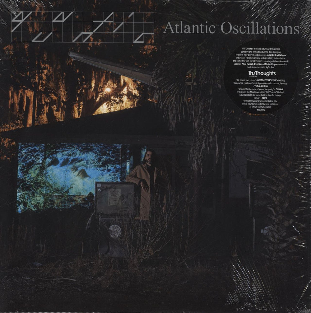 Quantic Atlantic Oscillations UK 2-LP vinyl record set (Double LP Album) TRULP370
