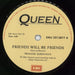 Queen Friends Will Be Friends + P/S South African 7" vinyl single (7 inch record / 45) QUE07FR793206