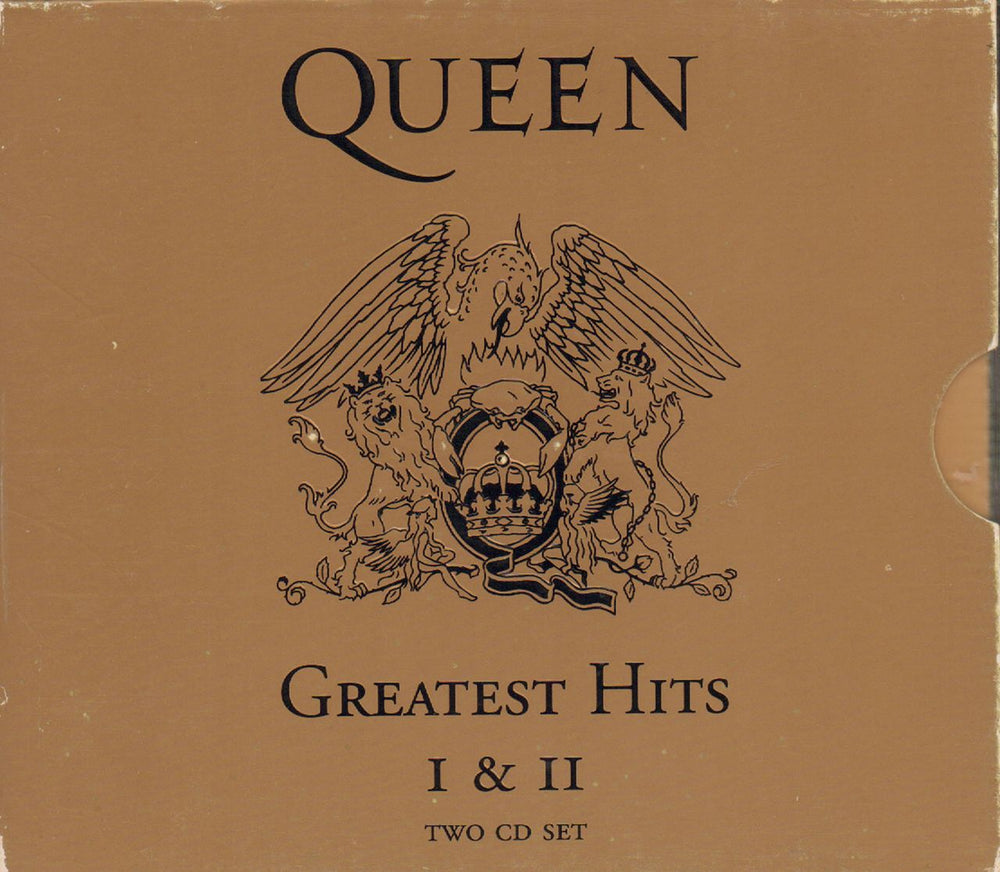Queen Greatest Hits I & II + Slipcase UK 2 CD album set (Double CD) 8312642