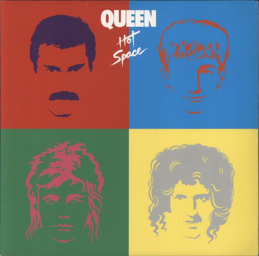 Queen Hot Space - 180 Gram UK vinyl LP album (LP record) 00602547202772