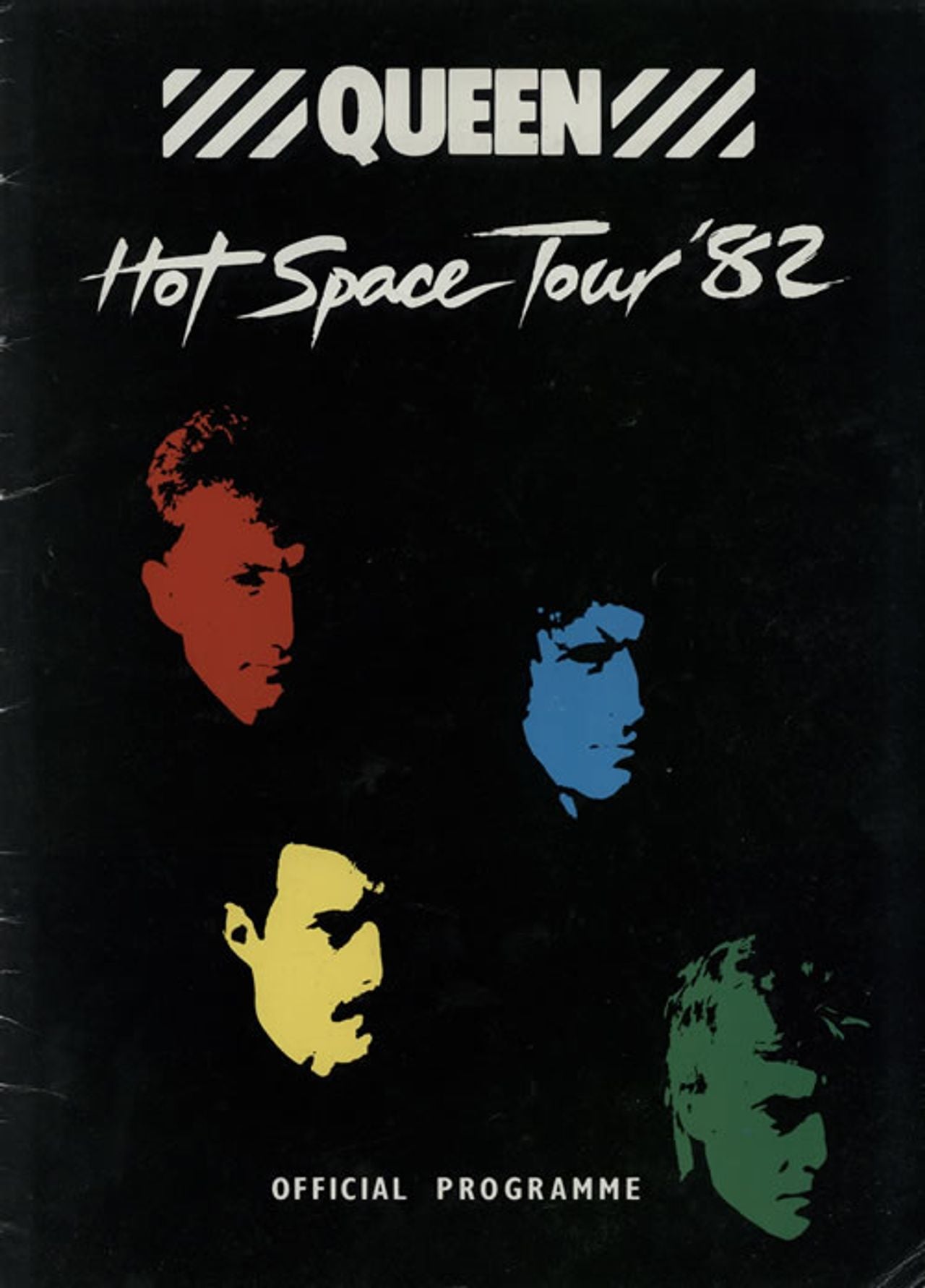 Queen Hot Space Tour '82 - EX UK tour programme tour program