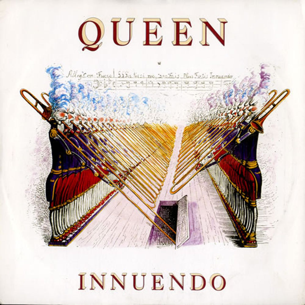 Queen Innuendo - Injection Moulded UK 7" vinyl single (7 inch record / 45) QUEEN16