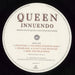 Queen Innuendo UK vinyl LP album (LP record) 5099926798813