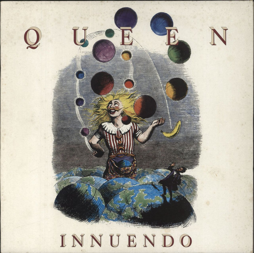 Queen Innuendo - VG UK vinyl LP album (LP record) PCSD115