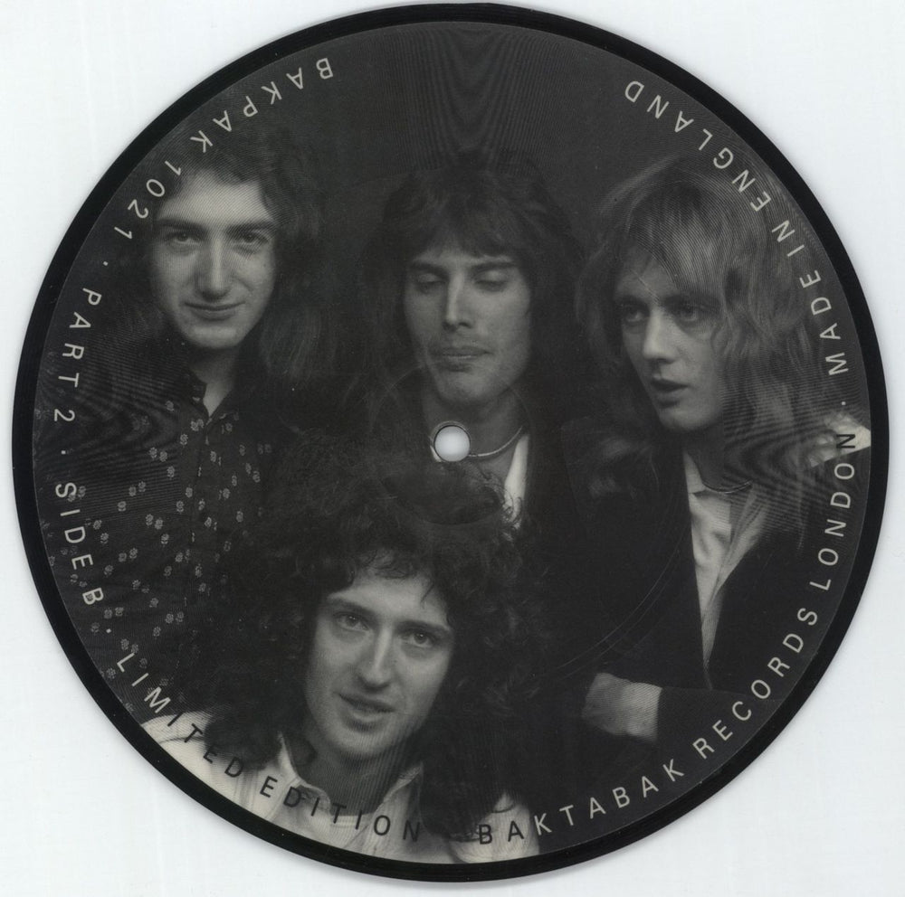 Queen Interview Picture Disc Set UK 7" vinyl picture disc (7 inch picture disc single)