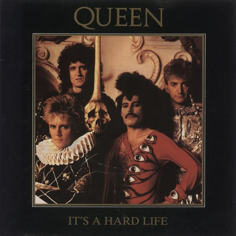 Queen It's A Hard Life - 1st - Solid UK 7" vinyl single (7 inch record / 45) QUEEN3