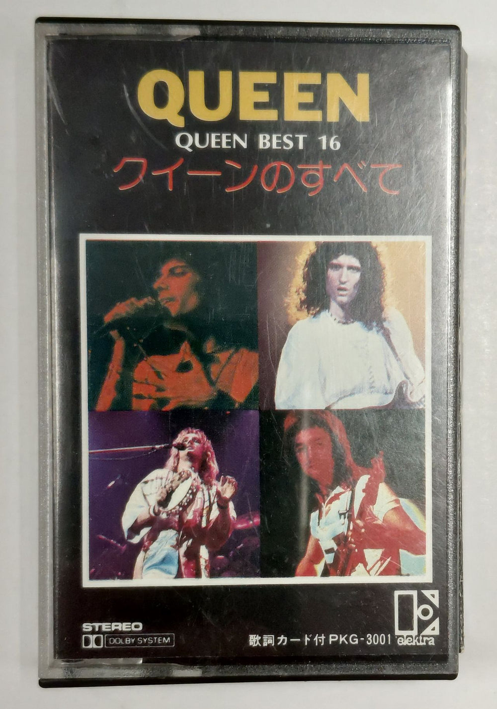 Queen Queen Best 16 Japanese cassette album PKG-3001