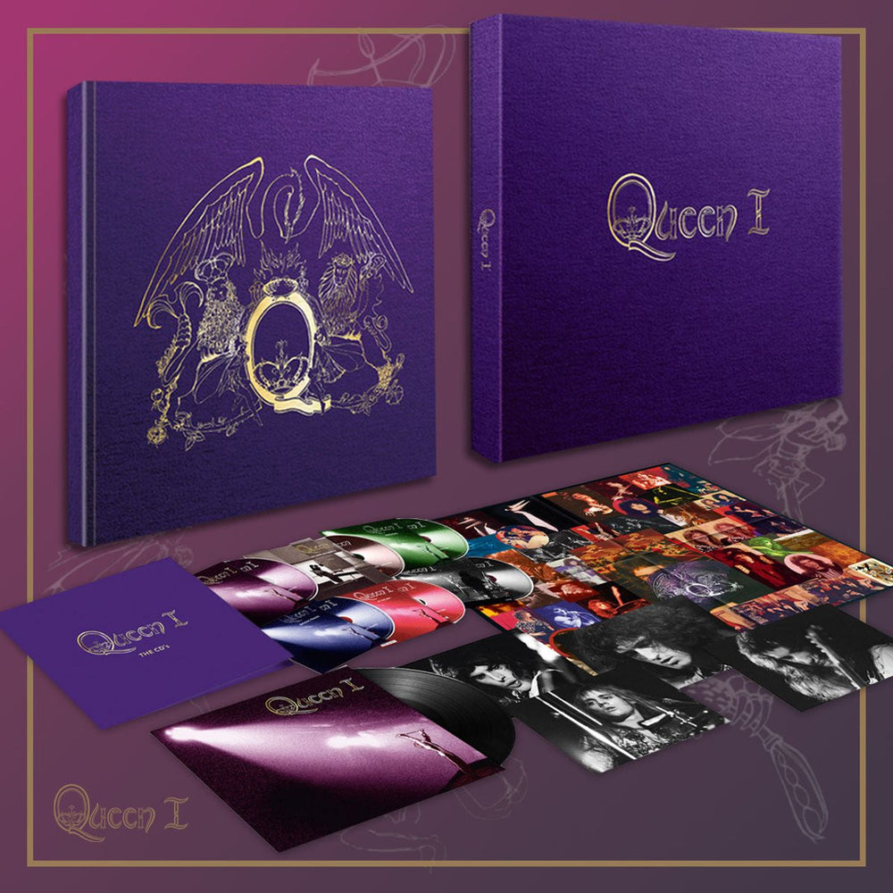 Queen Queen I - Super Deluxe Collector's Edition 6CD+LP Box Set - 2024 Mix - Sealed UK box set 602465258776
