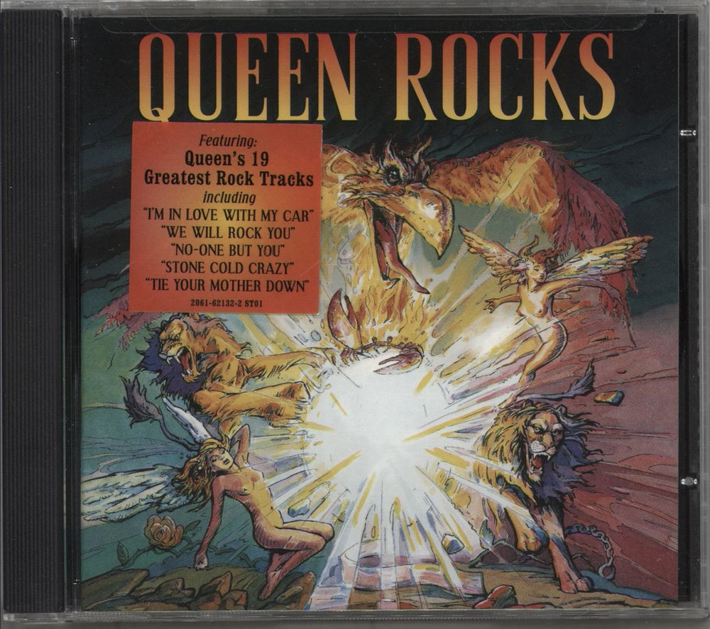 Queen Queen Rocks US CD album (CDLP) HR-62132-2