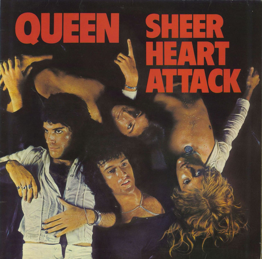 Queen Sheer Heart Attack - 1st - VG UK vinyl LP album (LP record) EMC3061