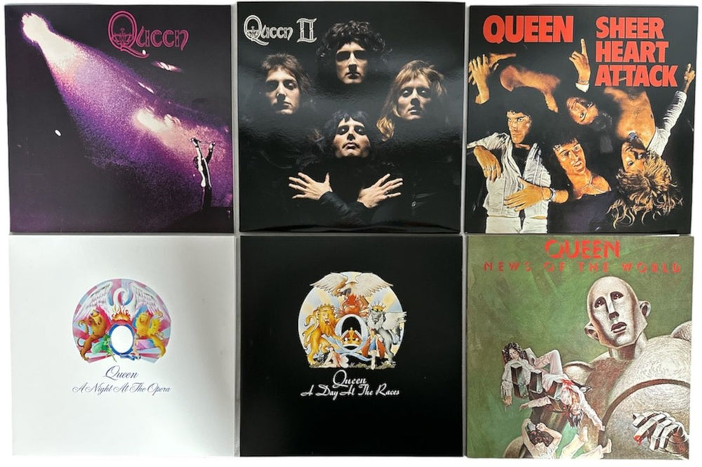 Queen The Queen Studio Collection - Coloured Vinyl UK Vinyl Box Set