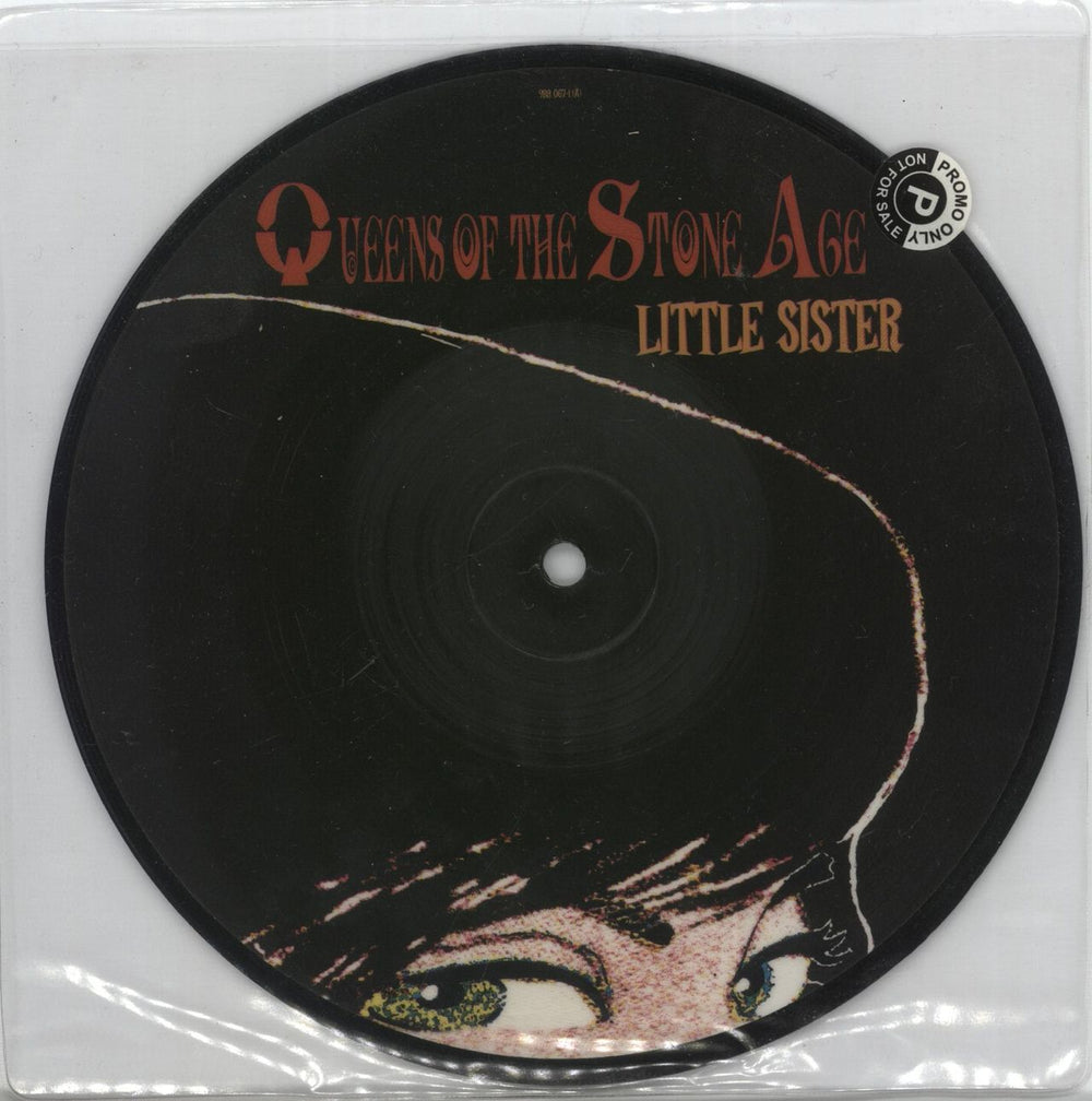 Queens Of The Stone Age Little Sister UK 7" vinyl picture disc (7 inch picture disc single) 988067-1