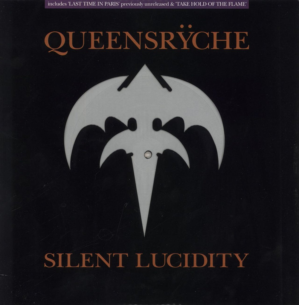 Queensryche Silent Lucidity UK 12" vinyl picture disc (12 inch picture record) 12MTPD104