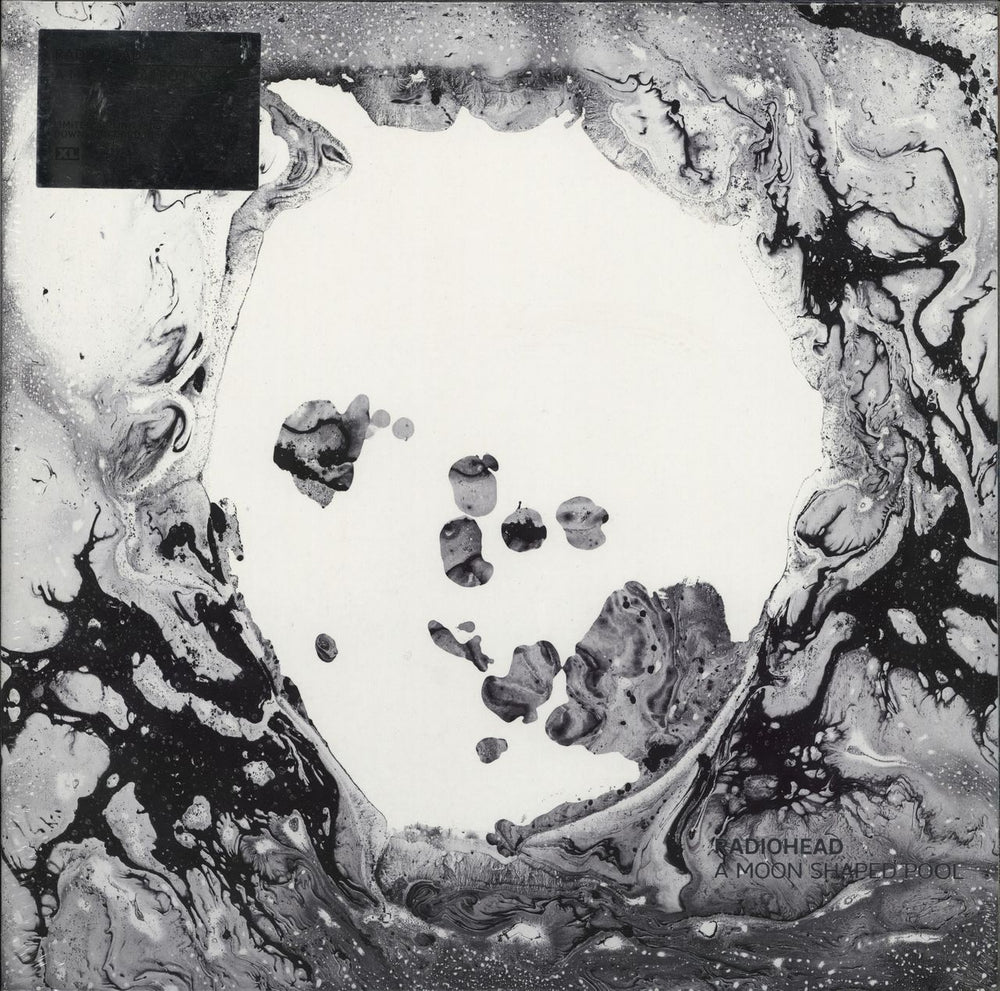 Radiohead A Moon Shaped Pool - White Vinyl 180 Gram - Sealed UK 2-LP vinyl record set (Double LP Album) XLLP790X