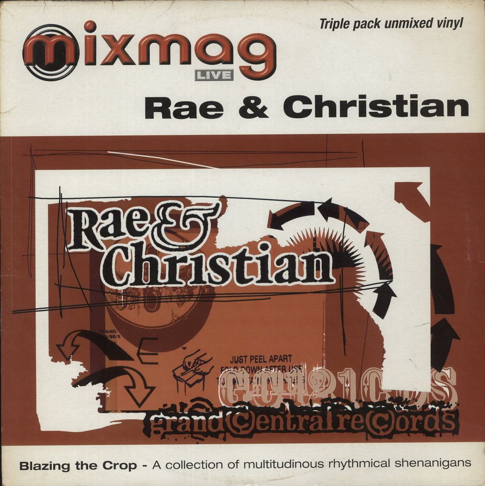 Rae & Christian Blazing The Crop UK 2-LP vinyl record set (Double LP Album) MMLLP030