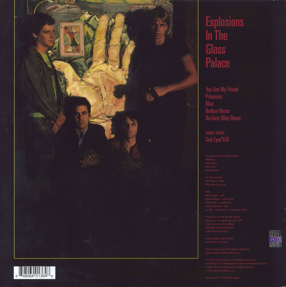 Rain Parade Explosions In The Glass Palace - RSD22 - Magenta Vinyl US vinyl LP album (LP record) 848064013648