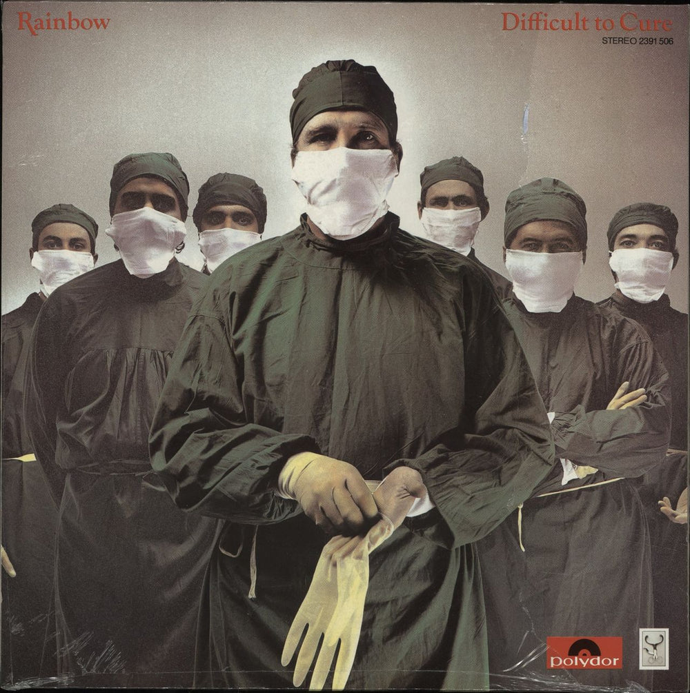 Rainbow Difficult To Cure - Shrink German vinyl LP album (LP record) 2391506