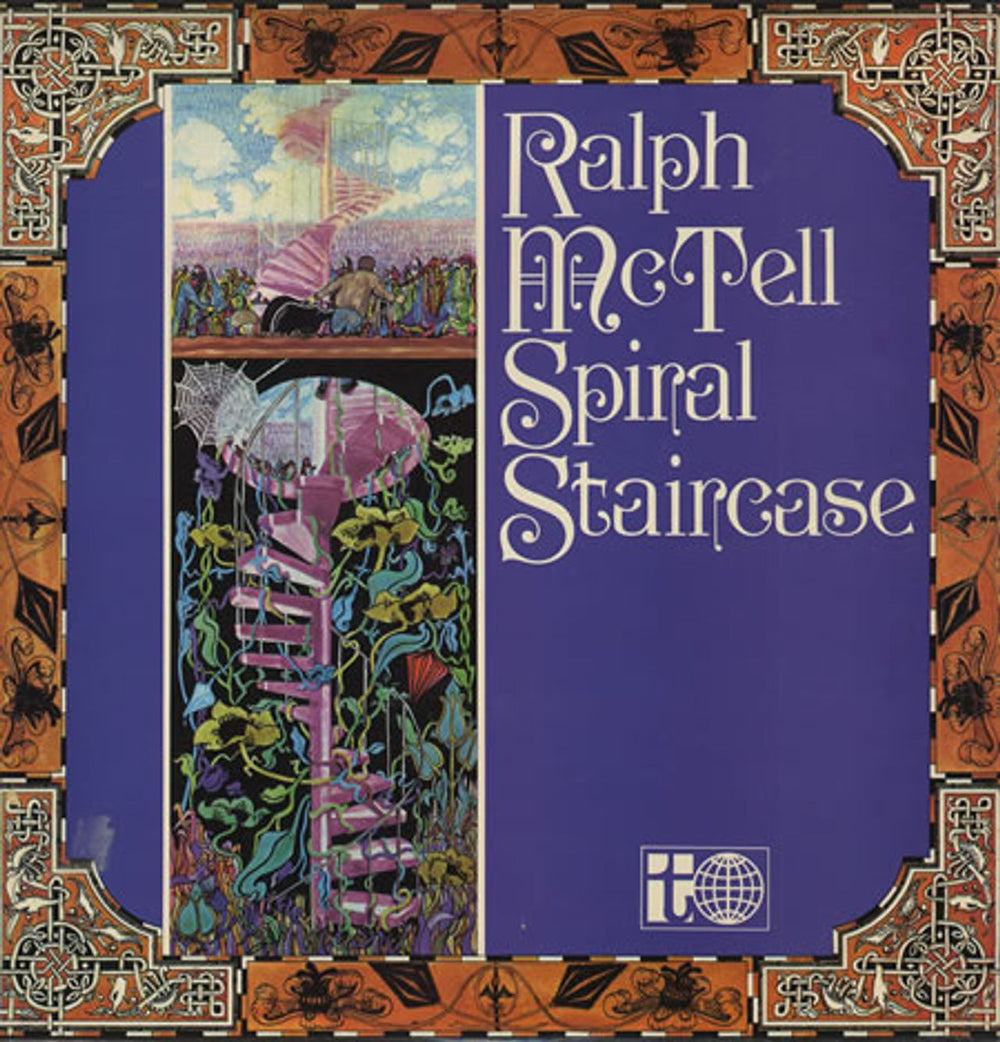 Ralph McTell Spiral Staircase - 2nd UK vinyl LP album (LP record) TRA177