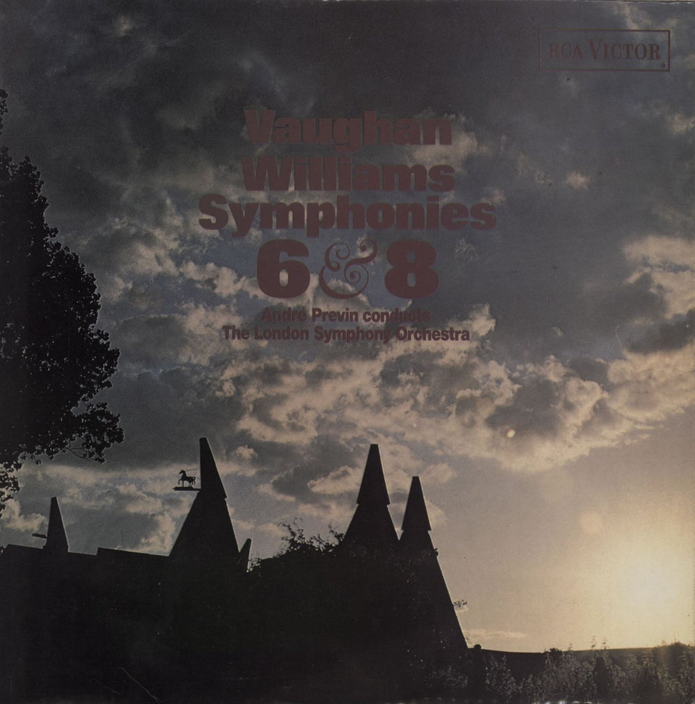 Ralph Vaughan Williams Symphony No 6 In E Minor / Symphony 8 In D Minor UK vinyl LP album (LP record) SB6769