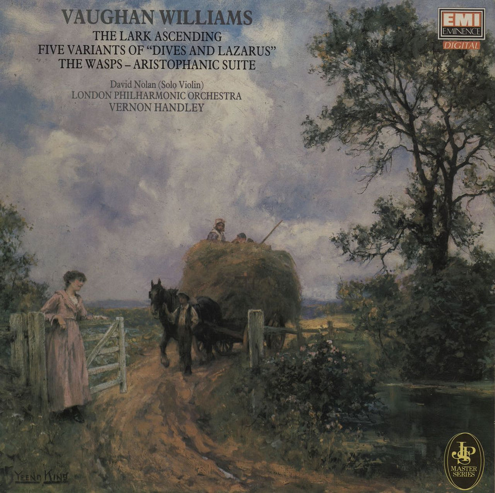 Ralph Vaughan Williams The Lark Ascending, Five Variants Of "Dives And Lazarus", The Wasps - Aristophanic Suite UK vinyl LP album (LP record) EMX4120821