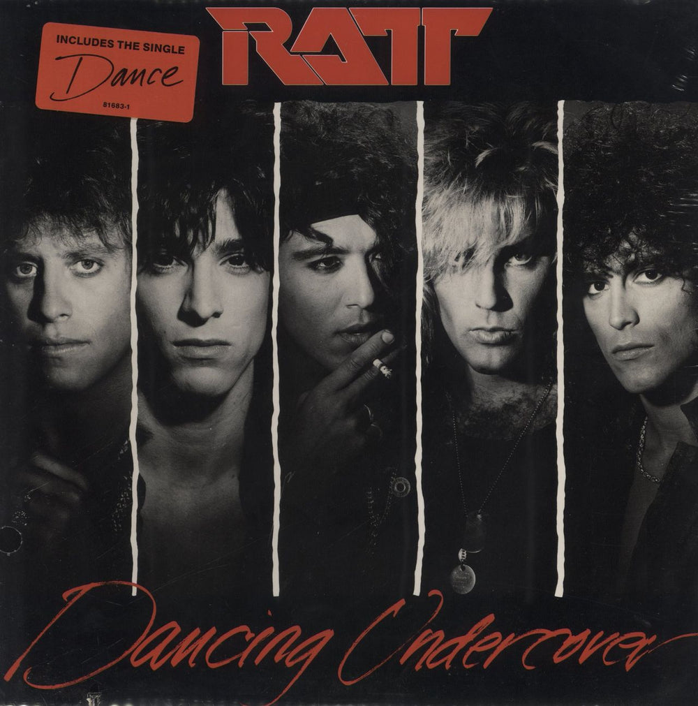 Ratt Dancing Undercover - 1st - Sealed US vinyl LP album (LP record) 81683-1