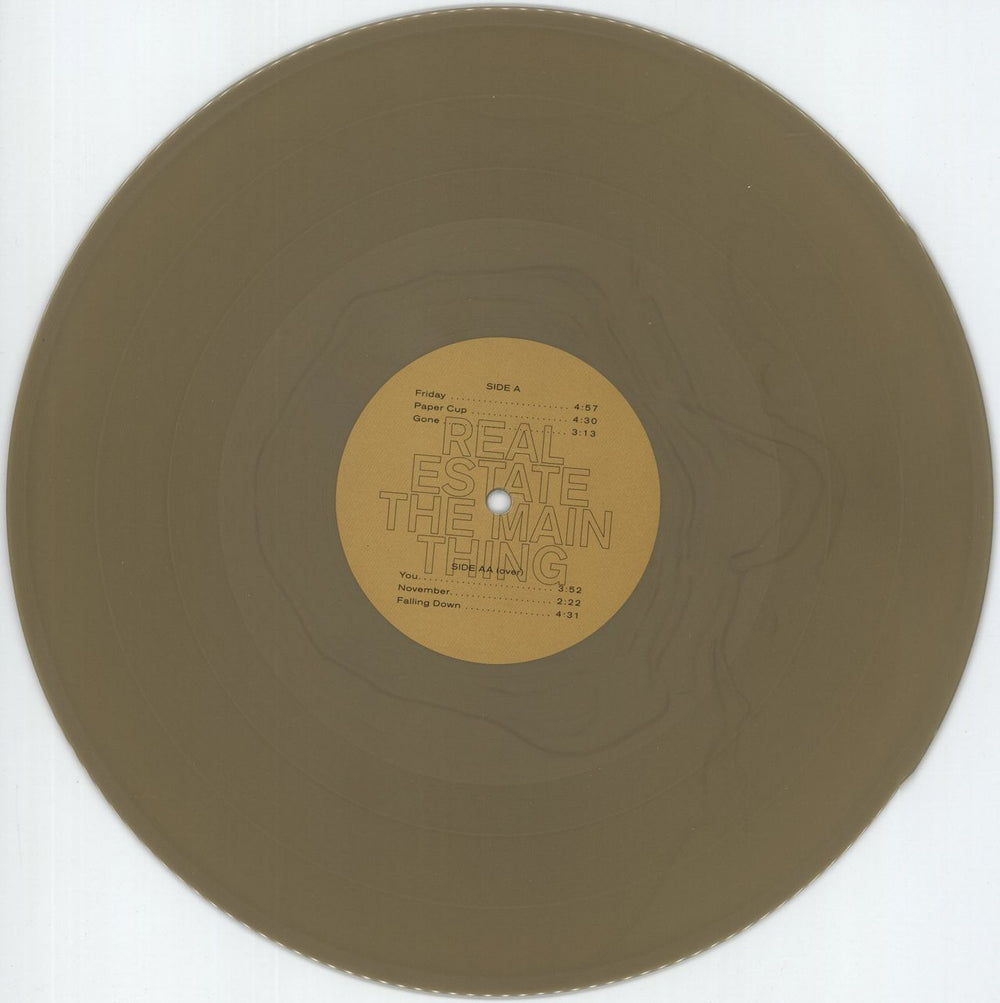 Real Estate The Main Thing US vinyl LP album (LP record) XEBLPTH872431