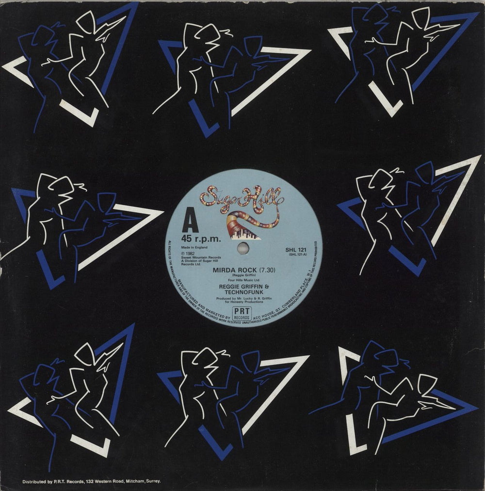 Reggie Griffin & Technofunk Mirda Rock UK 12" vinyl single (12 inch record / Maxi-single) SHL121