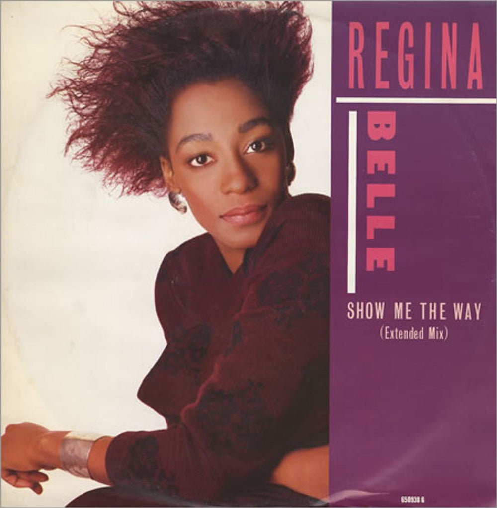 Regina Belle Show Me The Way UK 12" vinyl single (12 inch record / Maxi-single) 6509386