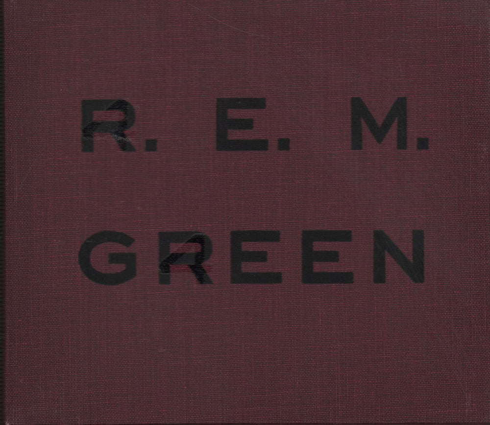 REM Green US Promo CD album (CDLP) PRO-CD-3292