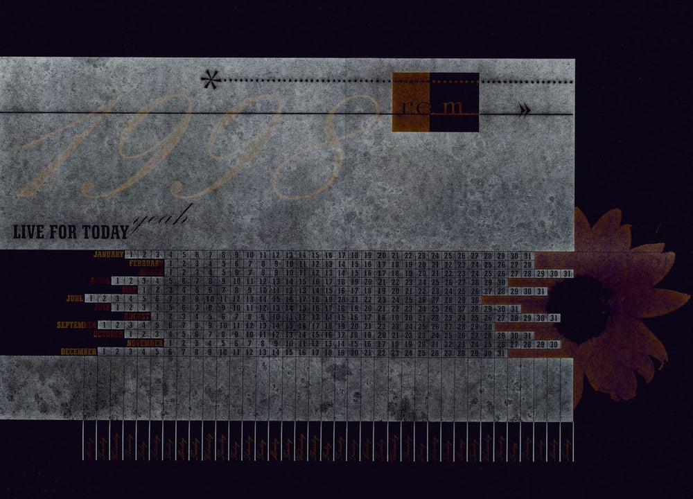 REM Live For Today - Complete US Promo 7" vinyl single (7 inch record / 45) 1997