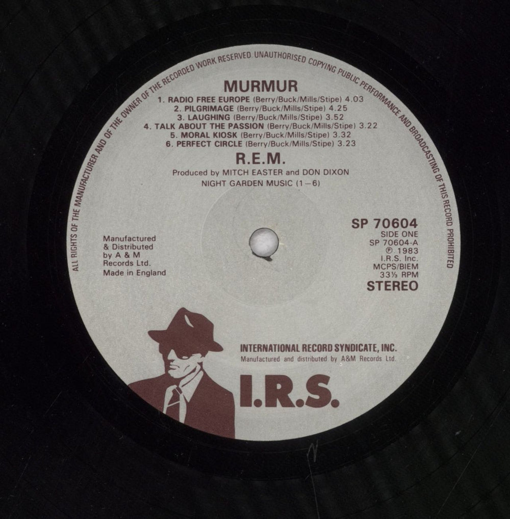 REM Murmur - 1st UK vinyl LP album (LP record)