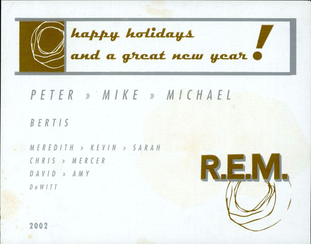 REM No Matter What US Promo CD single (CD5 / 5")