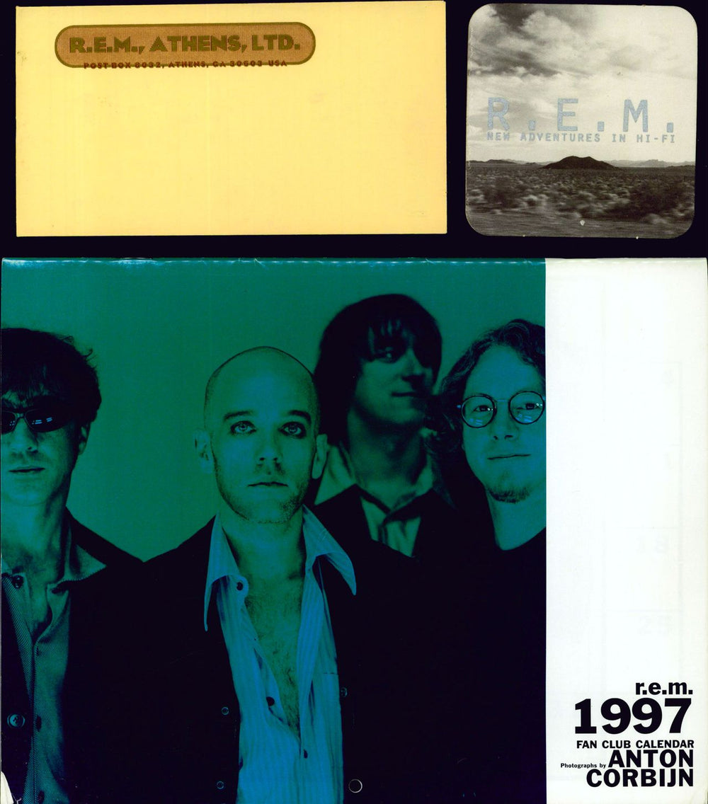 REM Only In America + Mailer US Promo 7" vinyl single (7 inch record / 45)