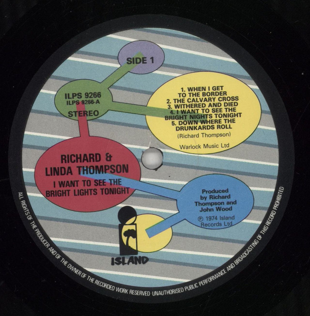 Richard & Linda Thompson I Want To See - 4th UK vinyl LP album (LP record) R&LLPIW864193