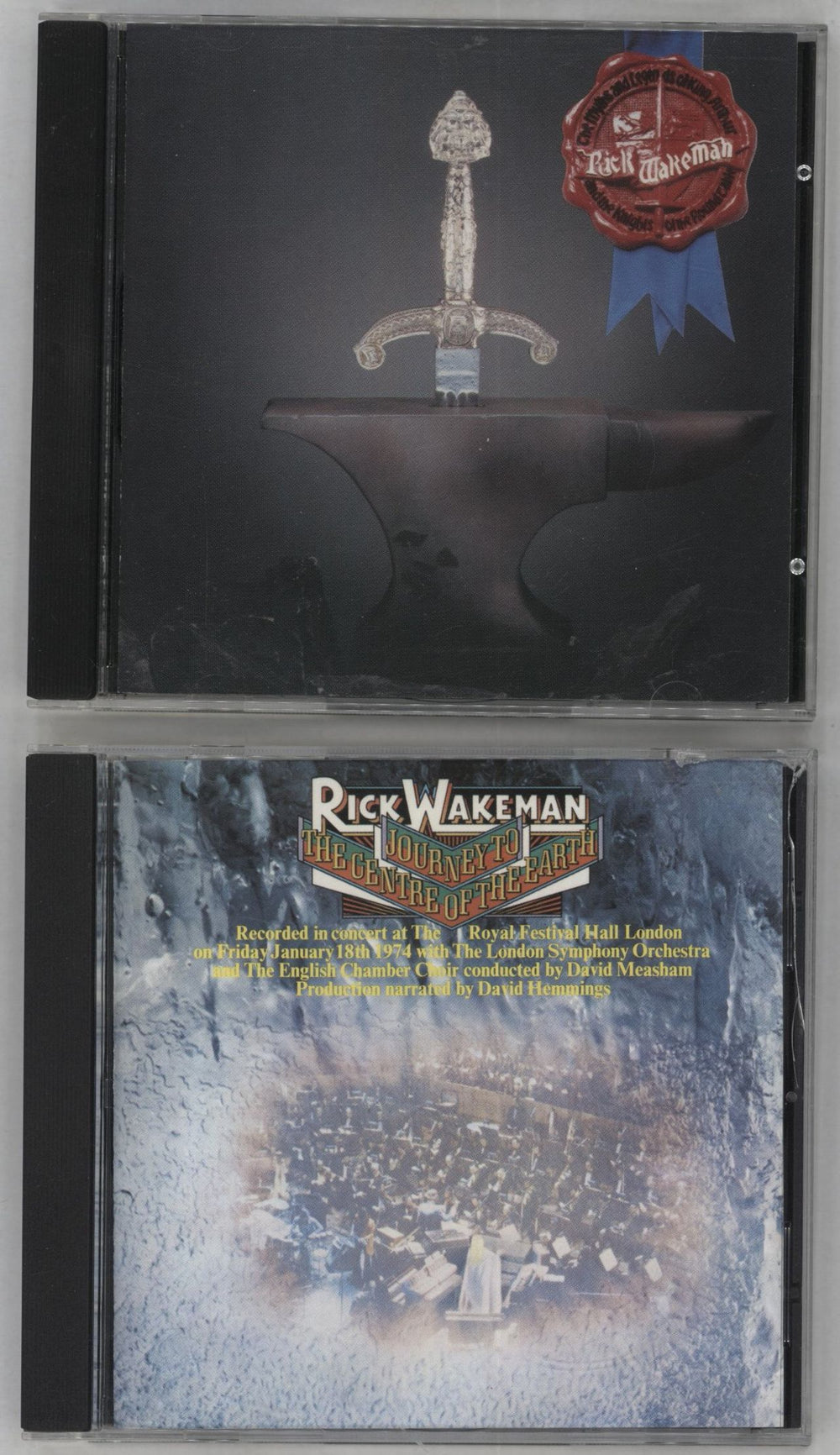 Rick Wakeman Journey & Myths - LP, CD & Programmes Bundle UK 2-LP vinyl record set (Double LP Album) LP, CD & PROGRAMME BUNDLE