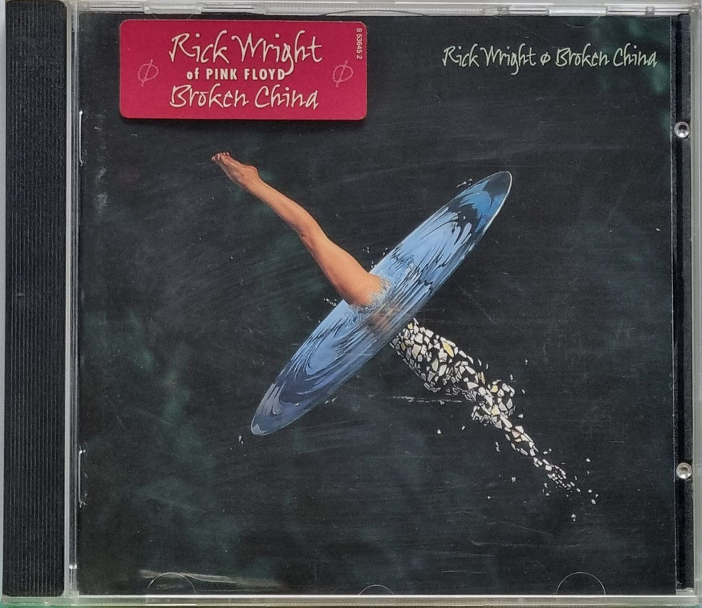 Rick Wright Broken China - stickered UK CD album (CDLP) CDEMD1098