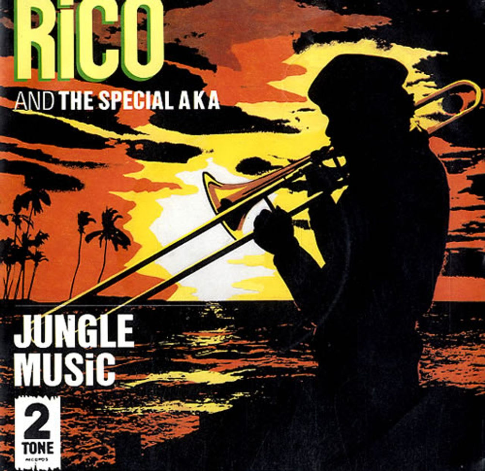Rico Jungle Music - Paper Label UK 7" vinyl single (7 inch record / 45) CHSTT19