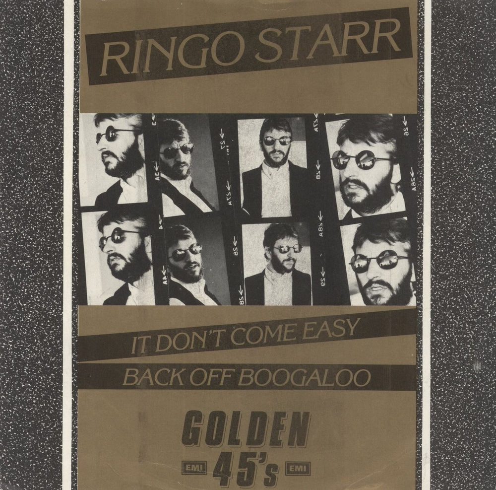 Ringo Starr It Don't Come Easy - Golden 45s - Solid UK 7" vinyl single (7 inch record / 45) G4513