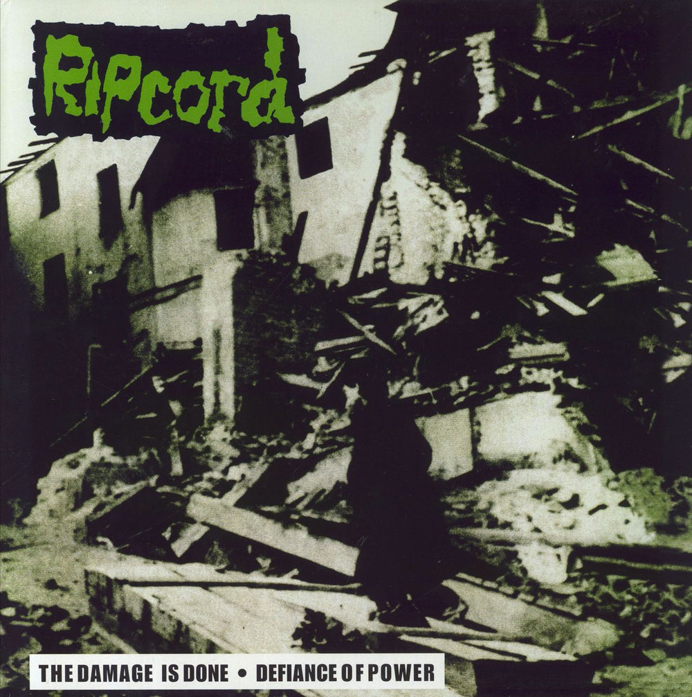 Ripcord Discography Part I - The Damage Is Done - Defiance Of Power German vinyl LP album (LP record) EPI031