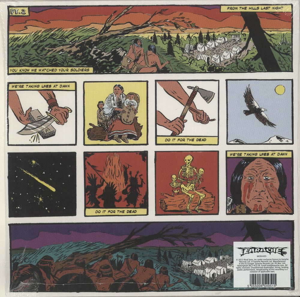 Rival Sons Manifest Destiny Part One UK 10" Vinyl Picture Disc (10 inch Record Single) 5055006549515