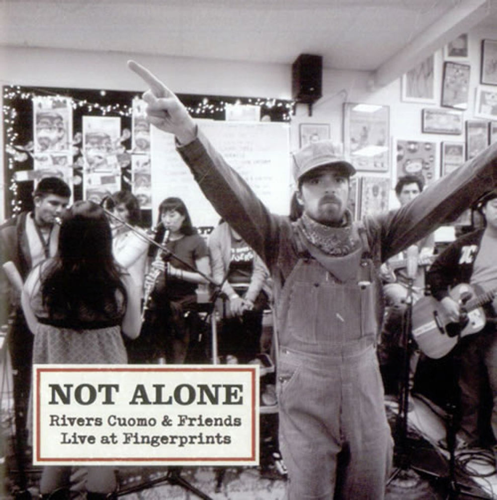 Rivers Cuomo Not Alone US CD single (CD5 / 5") B0012851-02