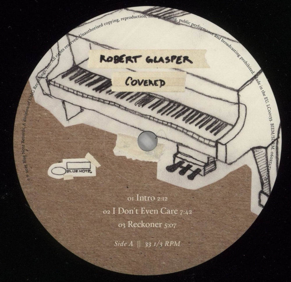 Robert Glasper Covered - 180 Gram UK 2-LP vinyl record set (Double LP Album) X4Y2LCO868023
