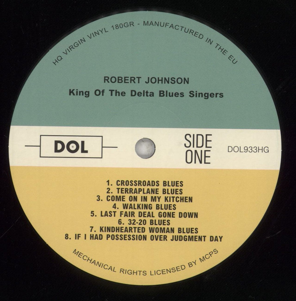 Robert Johnson (30s) King Of The Delta Blues Singers - 180gm UK 2-LP vinyl record set (Double LP Album) RJ22LKI855414