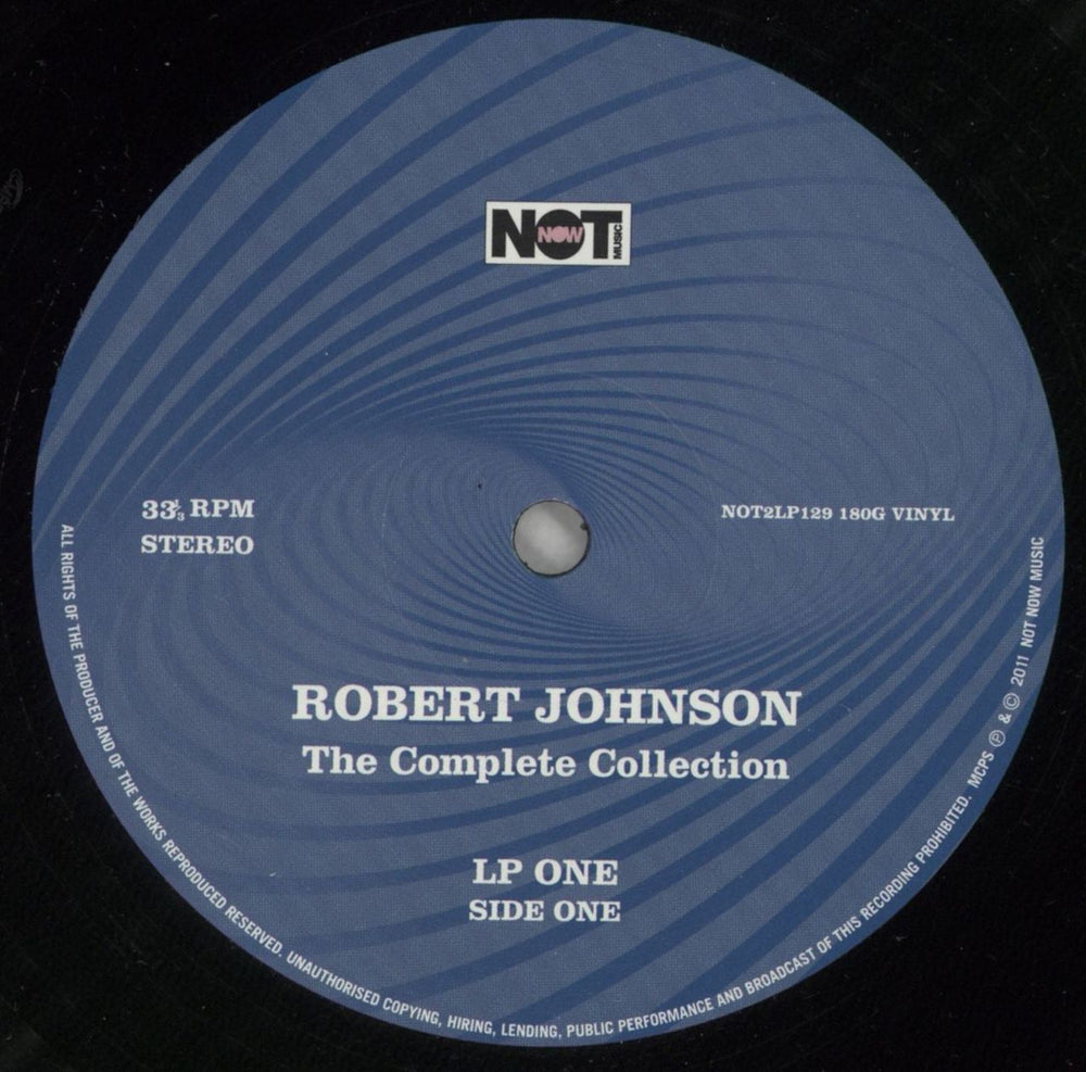 Robert Johnson (30s) The Complete Collection - 180gm - 1st UK 2-LP vinyl record set (Double LP Album) RJ22LTH803623