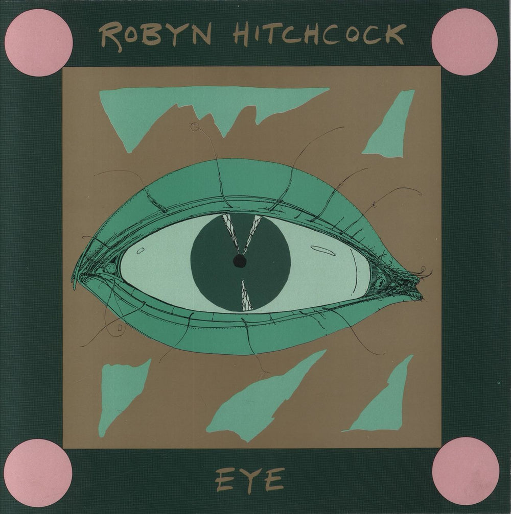 Robyn Hitchcock Eye UK vinyl LP album (LP record) MOIST8