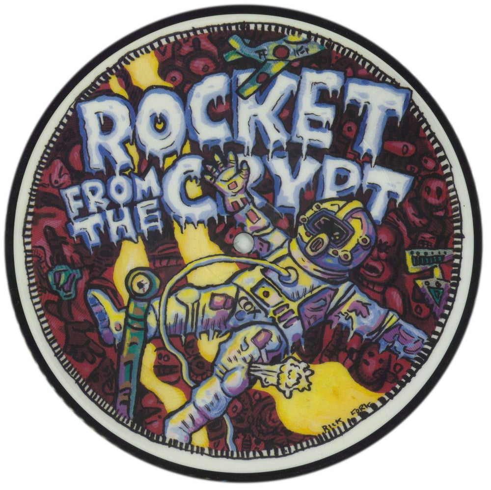 Rocket From The Crypt Boychucker US 7" vinyl picture disc (7 inch picture disc single) SFTRI-179