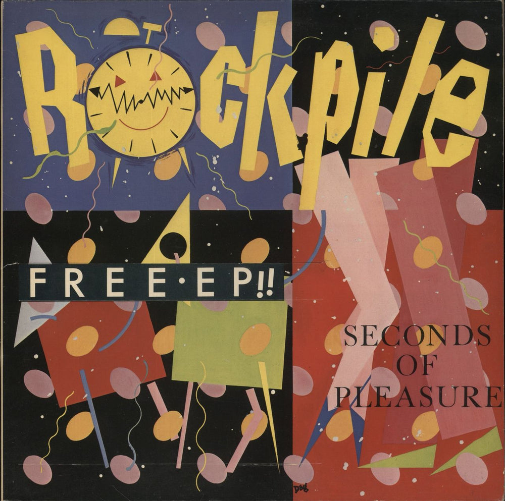Rockpile Seconds Of Pleasure + 7" EP - EX UK vinyl LP album (LP record) XXLP7