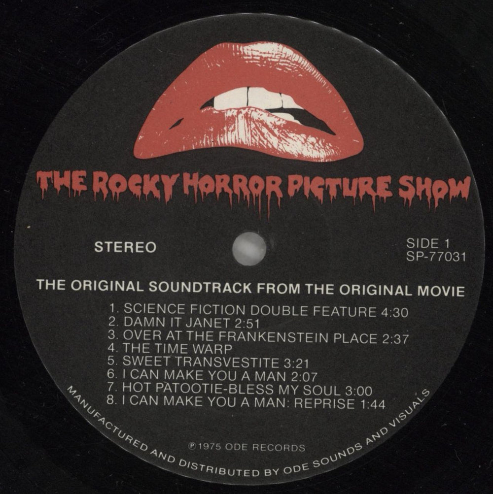 Rocky Horror The Rocky Horror Picture Show US vinyl LP album (LP record) KYHLPTH678981